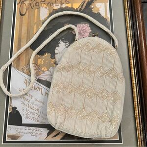 Vintage Beaded Handbag/semi Shoulder